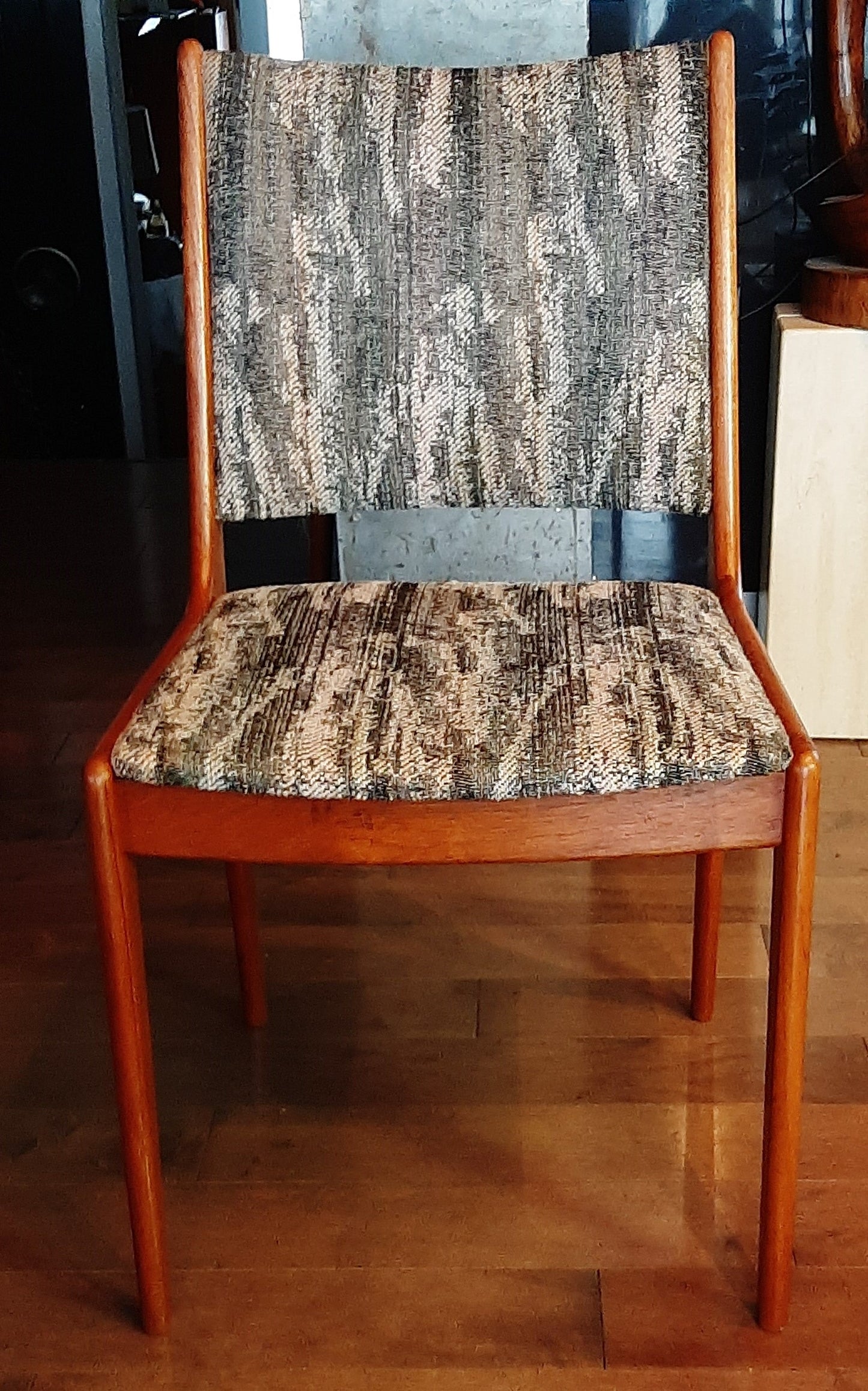6 REFINISHED Danish MCM Teak Dining Chairs