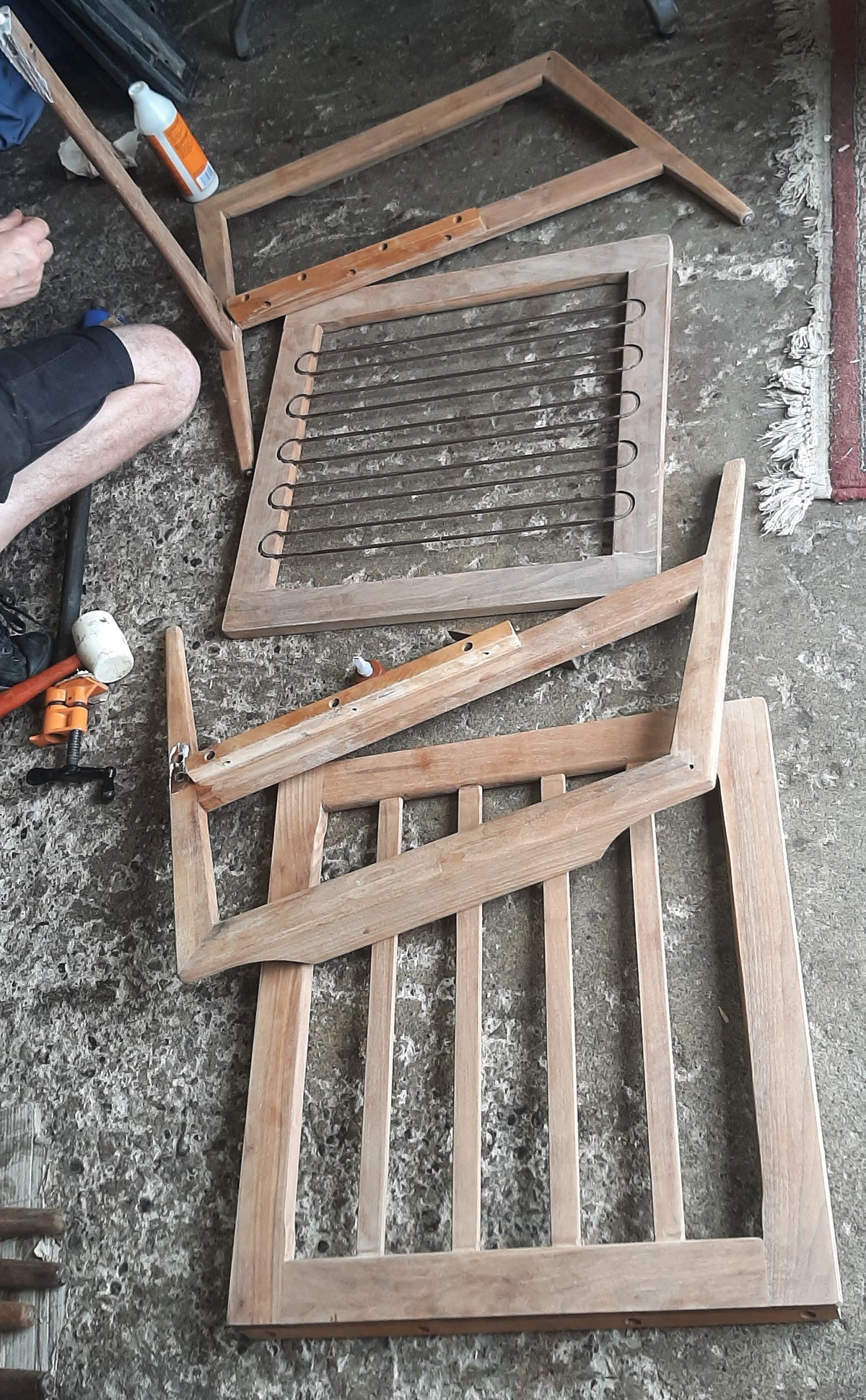 REFINISHED Danish Mid Century Modern Teak Lounge Chair will get NEW CUSHIONS