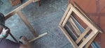A pair of REFINISHED Mid Century Modern Lounge Chairs will get New Cushions 10