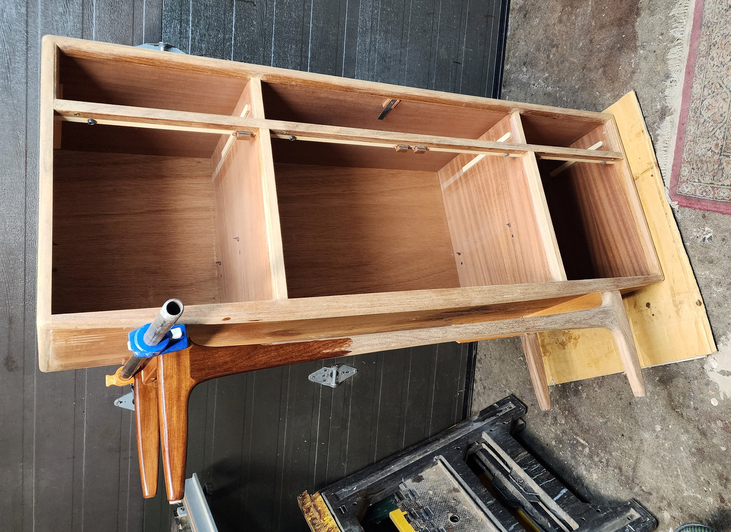 REFINISHED Mid Century Modern Teak Sideboard by V.B.Wilkins for G-Plan, 60"