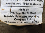6 RESTORED Danish Mid Century Modern Teak Chairs will be REUPHOLSTERED 14