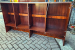 Danish Mid Century Modern Rosewood Credenza Media TV Console Low 79
