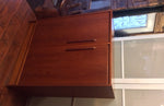 MCM Teak Tall Dresser Wardrobe Gentlemen’s Chest REFINISHED - Mid Century Modern Toronto 3