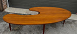 REFINISHED Mid Century Modern Coffee Table Free-Form Shaped 2