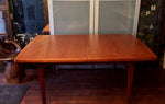 Danish MCM Extension Dining Table Hans Wagner style REFINISHED 66