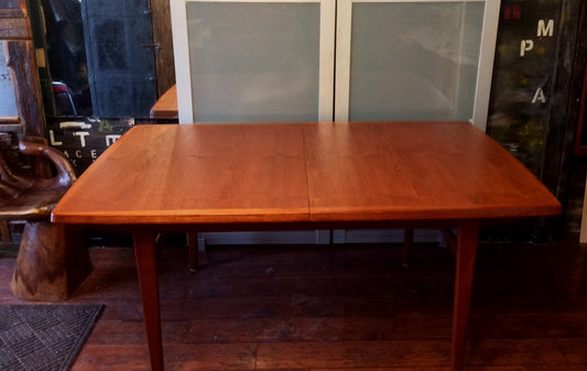 Danish MCM Extension Dining Table Hans Wagner style REFINISHED 66"-102" - Mid Century Modern Toronto