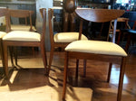 6 Mid Century Modern Walnut Dining Chairs REUPHOLSTERED like NEW - Mid Century Modern Toronto 6