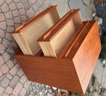 Mid Century Modern Teak Tallboy Dresser 5 Drawers RESTORED - Mid Century Modern Toronto 3
