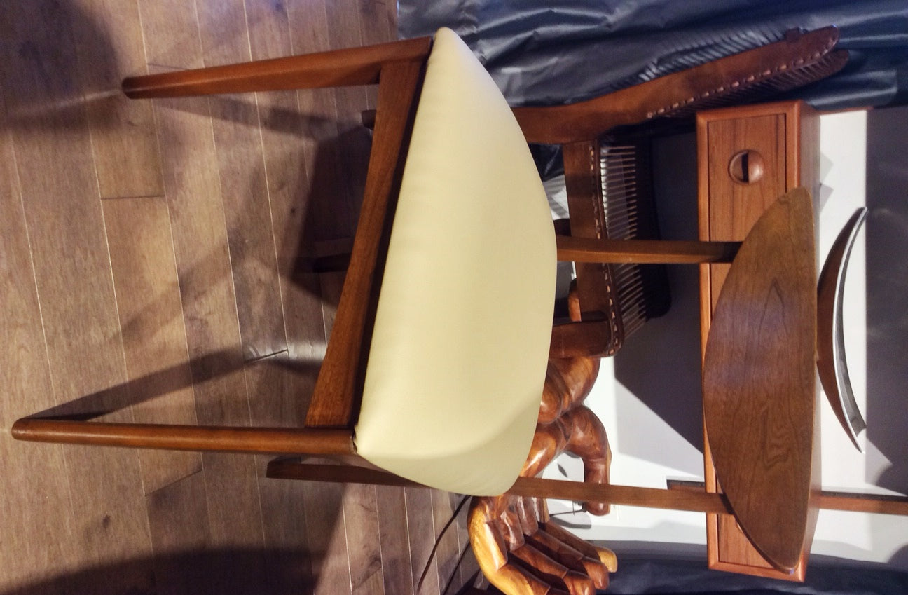 6 Mid Century Modern Walnut Dining Chairs REUPHOLSTERED like NEW - Mid Century Modern Toronto