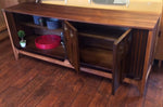 Mid Century Modern Broyhill Brasilia Style Walnut Sideboard with sculpted front - Mid Century Modern Toronto 3