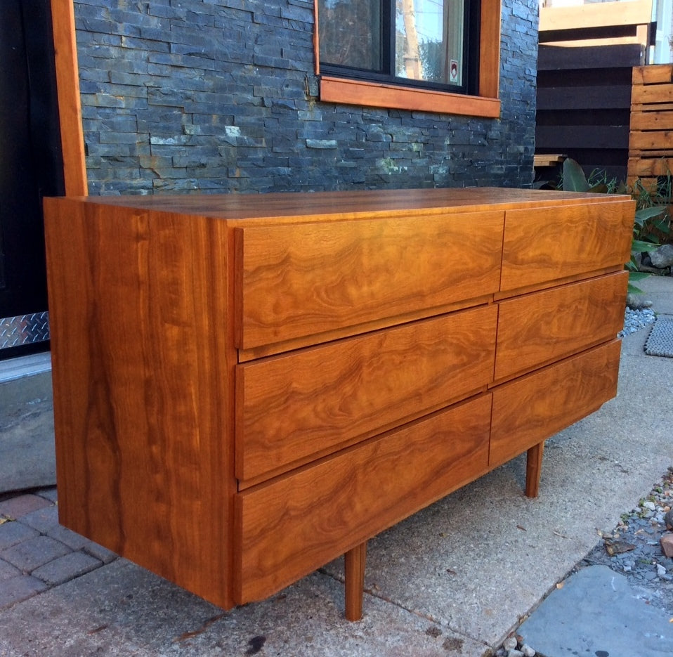 Mid Century Modern Swedish Teak Bedroom set- 2 dressers and single bed - Mid Century Modern Toronto