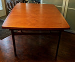 Danish MCM Extension Dining Table Hans Wagner style REFINISHED 66