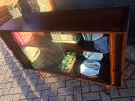 RESTORED Walnut MCM Bookcase Display 48