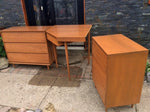 Sculptural MCM Set of 2 Solid Wood Dressers & Desk by Imperial - like new, for less than IKEA - Mid Century Modern Toronto 3