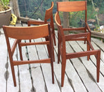Set of 4 Poul Volther for Frem Rojle Mid Century Modern Teak Dining Chairs REUPHOLSTERED - Mid Century Modern Toronto 8