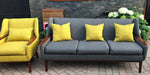 SOLD ***REFINISHED MCM Teak Sofa & 2 Lounge Chairs will be REUPHOLSTERED for you - perfect - Mid Century Modern Toronto 2