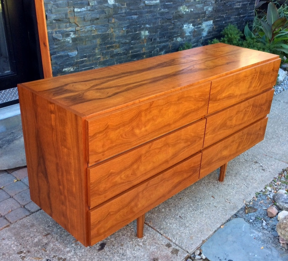 Mid Century Modern Swedish Teak Bedroom set- 2 dressers and single bed - Mid Century Modern Toronto