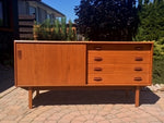 Danish MCM Teak Buffet/ Media TV Console 60