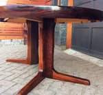 Danish MCM Rosewood Extension Table REFINISHED, 6 Chairs REUPHOLSTERED - Mid Century Modern Toronto 11