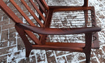 REFINISHED Danish MCM Solid Teak Lounge Chair PERFECT 4