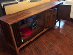 Mid Century Modern Broyhill Brasilia Style Walnut Sideboard with sculpted front - Mid Century Modern Toronto 2