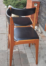 2 Restored MCM Solid Teak Dining Chairs by Erik Buch, each $175 - Mid Century Modern Toronto 2