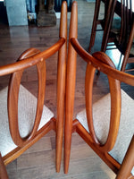 6 Mid Century Modern Teak Chairs REFINISHED REUPHOLSTERED $249 per chair - Mid Century Modern Toronto 4
