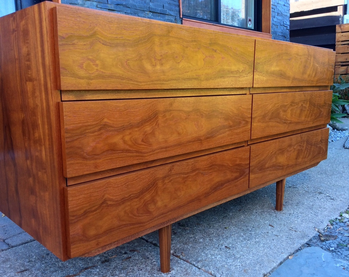 Mid Century Modern Swedish Teak Bedroom set- 2 dressers and single bed - Mid Century Modern Toronto