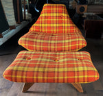 RESTORED MCM Large Lounge Chair & Ottoman in Adrian Pearsall style 6