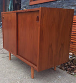 Danish Mid Century Modern Teak Sideboard TV Media Console, RESTORED - Mid Century Modern Toronto 6