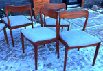 6+1 Danish Mid Century Modern Teak chairs REFINISHED REUPHOLSTERED $300 each - Mid Century Modern Toronto 5