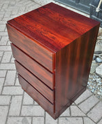 Danish MCM Small Rosewood Dresser REFINISHED 18.5
