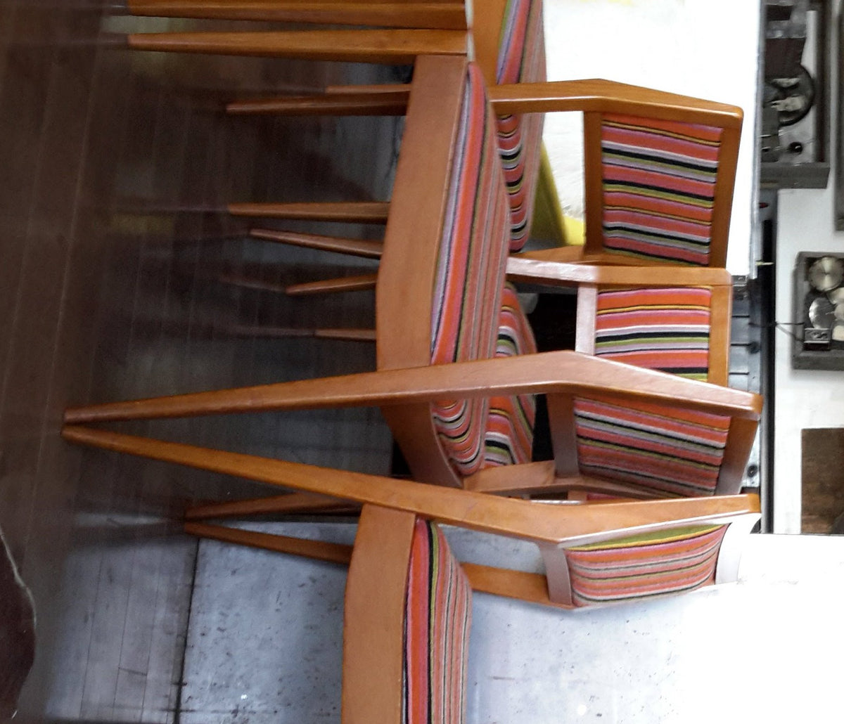 6 Mid Century Modern Teak Dining Chairs, $50 each CLEARANCE SALE - Mid Century Modern Toronto