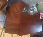 Mid Century Modern Mahogany or Teak Desk REFINISHED Free Standing - Mid Century Modern Toronto 4