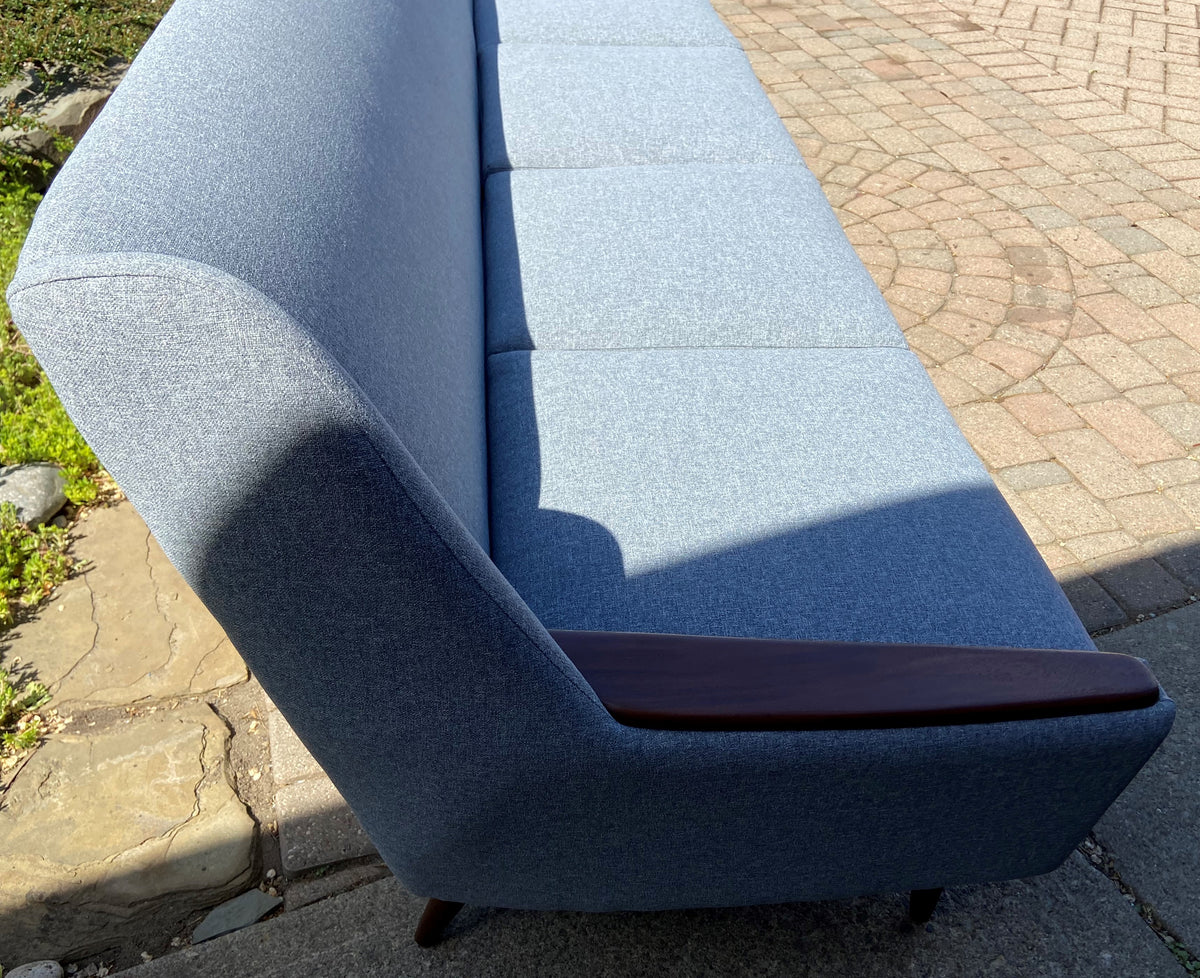 Danish MCM Teak Sofa 4-Seater will be REFINISHED & REUPHOLSTERED