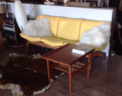 Danish MCM Teak Accent Table in style Greta Jalk REFINISHED - Mid Century Modern Toronto