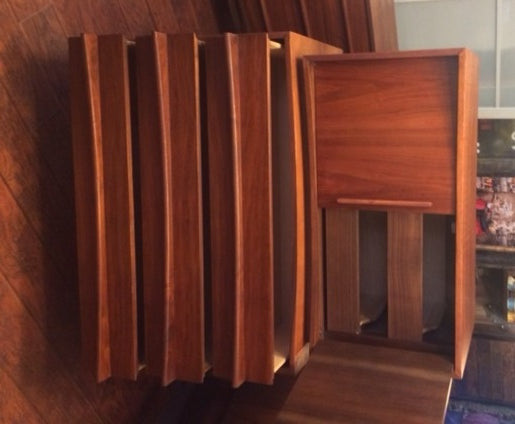 REFINISHED MCM Walnut Bedroom Set for the Queen - Mid Century Modern Toronto