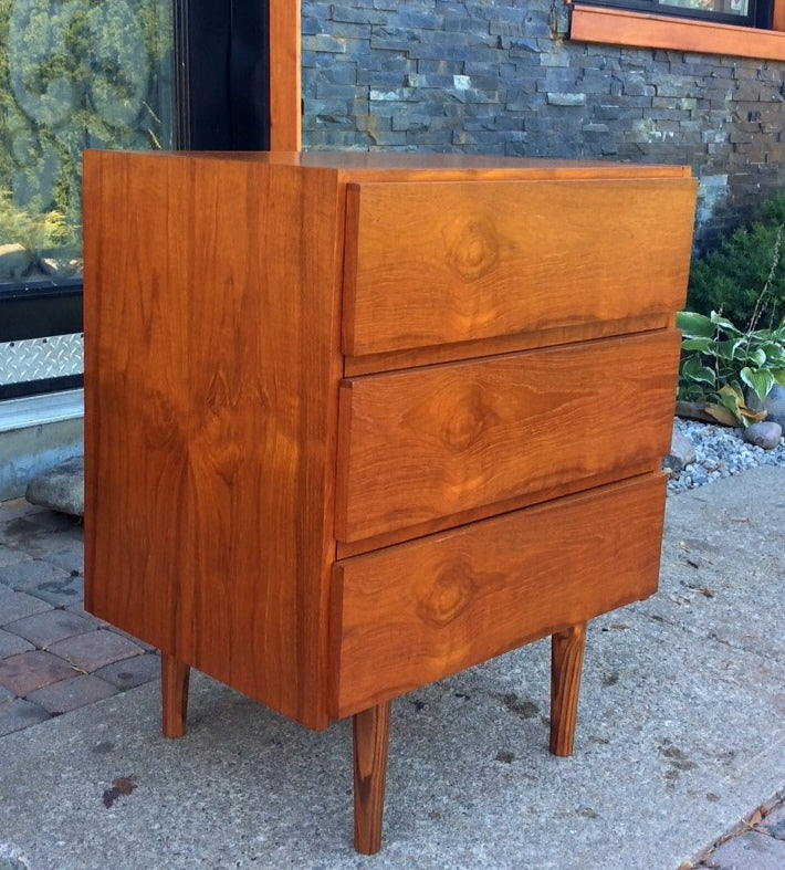 Mid Century Modern Swedish Teak Bedroom set- 2 dressers and single bed - Mid Century Modern Toronto