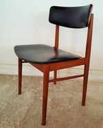 4+1 Danish RESTORED Mid Century Modern Teak Chairs by S. CHROBAT for SAX - Mid Century Modern Toronto 5