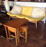 MCM Teak Serving Trolley /5 in 1 Nesting Tables by Poul Hundevad RESTORED, perfect - Mid Century Modern Toronto 3
