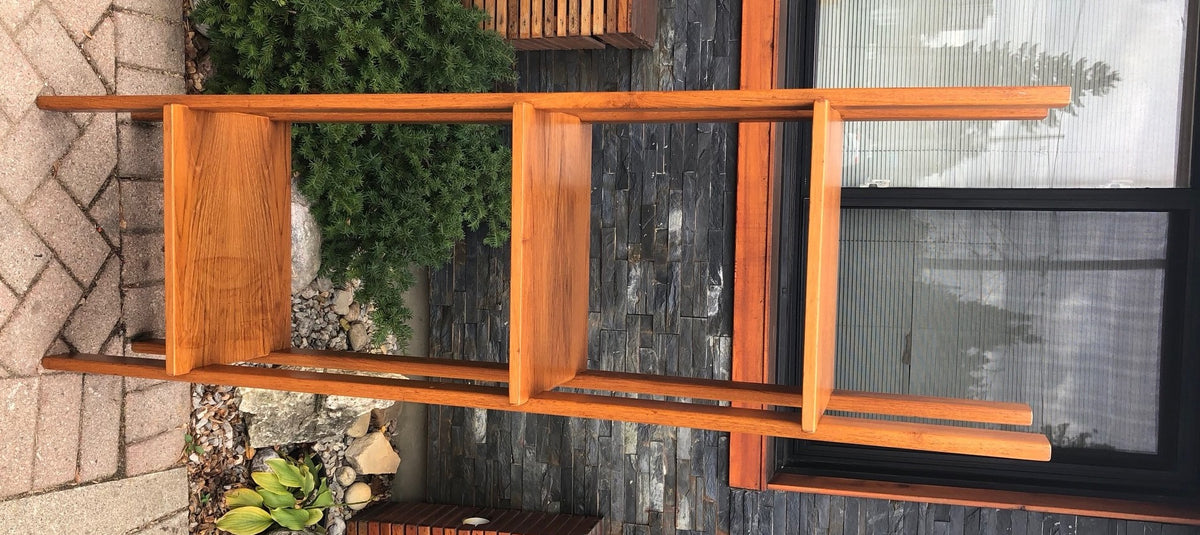 RESTORED MCM Teak Shelving Unit Versatile - Mid Century Modern Toronto