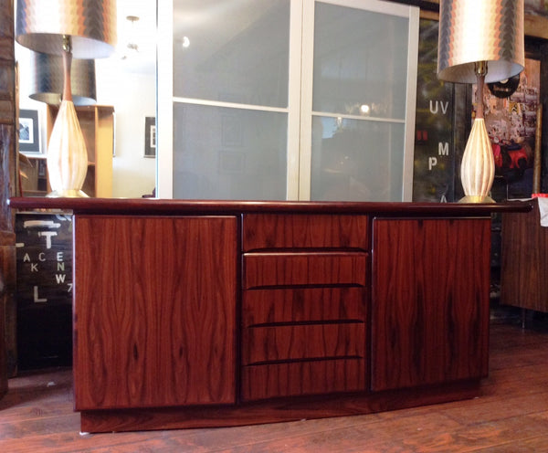Danish Mid Century Modern Rosewood Sideboard or Media TV Console –like new - Mid Century Modern Toronto