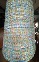 Large Mid Century Modern Floor Pottery Lamp, H 60