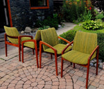 Set of 2 Danish MCM Teak Angled Armchairs by Kai Kristiansen , each chair $299 - Mid Century Modern Toronto 3