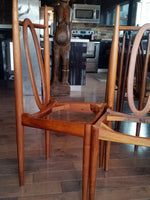 6 Mid Century Modern Teak Chairs REFINISHED REUPHOLSTERED $249 per chair - Mid Century Modern Toronto 7
