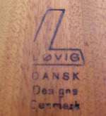 REFINISHED Danish MCM Rosewood Coffee Table w Storage by P.Lovig Nielsen 9