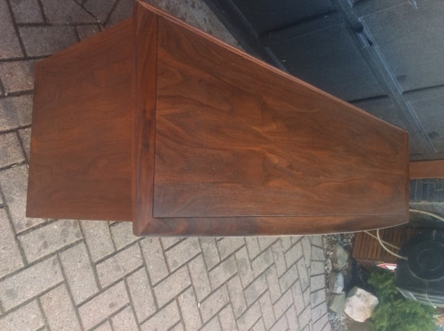 REFINISHED Walnut MCM Sideboard Media Console 63" - Mid Century Modern Toronto