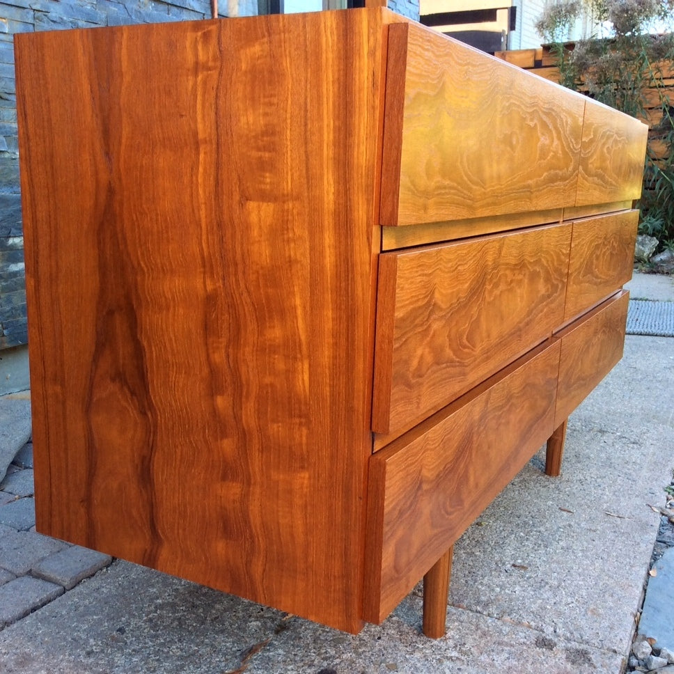 Mid Century Modern Swedish Teak Bedroom set- 2 dressers and single bed - Mid Century Modern Toronto