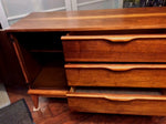 Mid Century Modern Walnut Buffet Sideboard REFINISHED 5 ft - Mid Century Modern Toronto 4