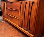Mid Century Modern Walnut Buffet Sideboard REFINISHED 5 ft - Mid Century Modern Toronto 3